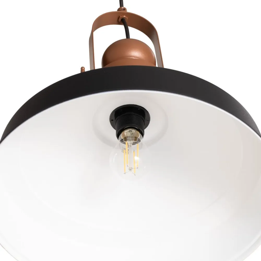 Opviq Hængelampe Craft, sort, metal, Ø 41 cm, E27