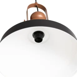 Opviq Hængelampe Craft, sort, metal, Ø 41 cm, E27