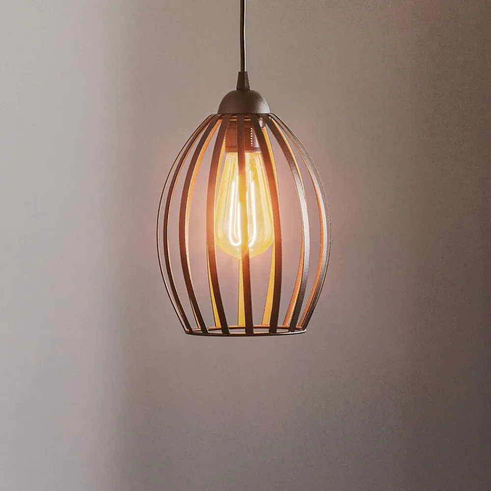 Hængelampe Dali i sort, 1 lyskilde^HELAM Outlet