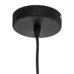 Hængelampe Dali i sort, 1 lyskilde^HELAM Outlet