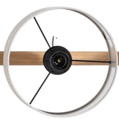 Hængelampe Deva Nature, 4 lyskilder, tekstil^TK Lighting Online