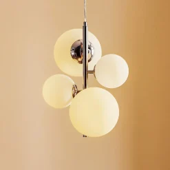 Hængelampe Dione, 4 lyskilder, krom^ALDEX Clearance