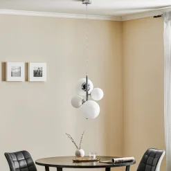 Hængelampe Dione, 4 lyskilder, krom^ALDEX Clearance