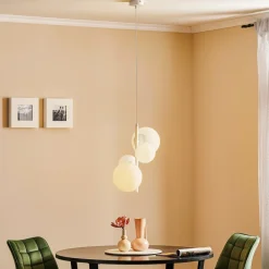 ALDEX Hængelampe Dione, 4 lyskilder, hvid