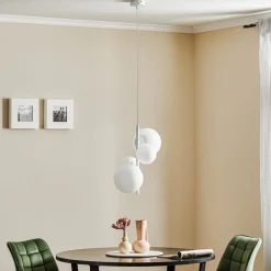 ALDEX Hængelampe Dione, 4 lyskilder, hvid