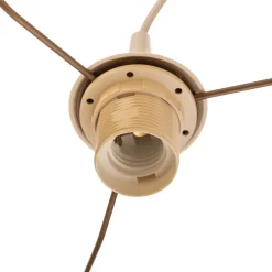 Duolla Hængelampe Duo marineblå/grå/guld Ø40cm 1flammig