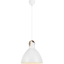 Markslöjd Hængelampe Eagle, hvid, Ø 35 cm, metal