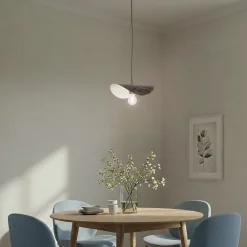 Opviq Hængelampe Eger, 1 lyskilde, antikbrun, metal, E27