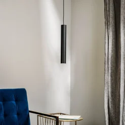 Nowodvorski Lighting Hængelampe Eye, 1 lyskilde, sort, skærmhøjde 40 cm