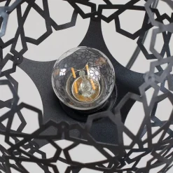 Hængelampe Fellini MR-787 3 lyskilder rund sort^Opviq Outlet