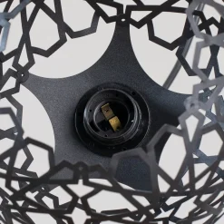 Hængelampe Fellini MR-787 3 lyskilder rund sort^Opviq Outlet