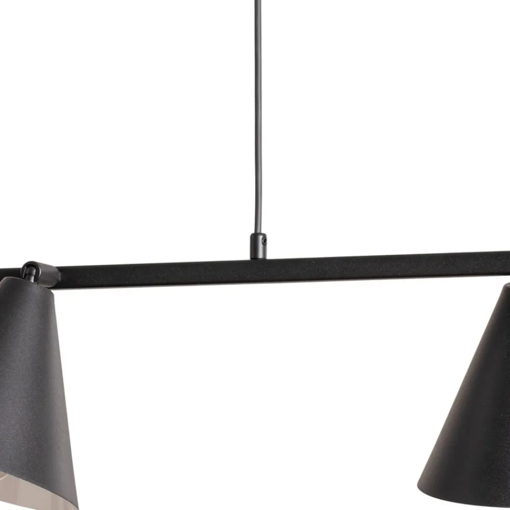 ALDEX Pendellamper|Pendellamper>Hængelampe form 4, sort, metal, 4 lyskilder, kegle, E27