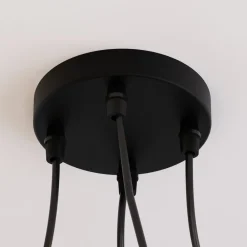 Hængelampe Galaxy med fire bur-skærme^TK Lighting Clearance