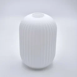 Hængelampe Harmony, Ø 14 cm, hvid/eg, glas/træ^Lamkur Best