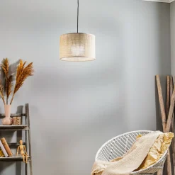 TK Lighting Pendellamper>Hængelampe Juta, 1 lyskilde Ø 30 cm
