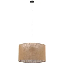 TK Lighting Hængelampe Juta, 1 lyskilde Ø 50 cm