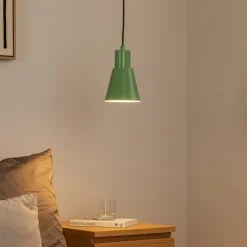 Opviq Pendellamper|Pendellamper>Hængelampe Konikkem, mintgrøn, metal, Ø 14 cm, E27