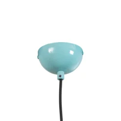 Opviq Hængelampe Kure, turkis, metal, Ø 60 cm, E27