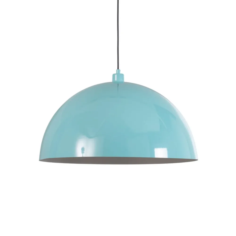 Opviq Hængelampe Kure, turkis, metal, Ø 60 cm, E27