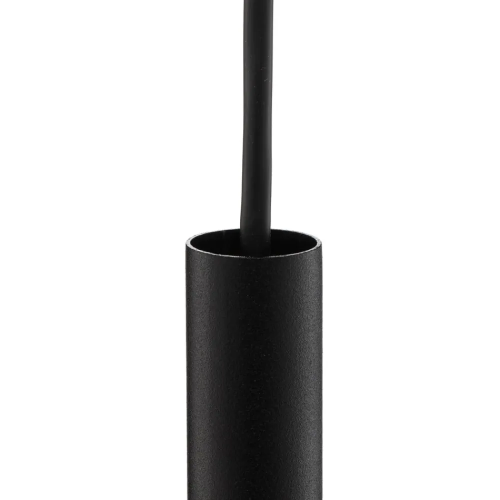 Nowodvorski Lighting Hængelampe Laser 1 lyskilde, sort, skærm 100 cm