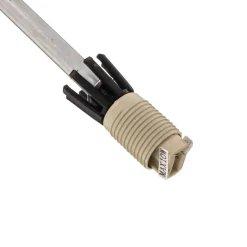 Nowodvorski Lighting Hængelampe Laser 1 lyskilde, sort, skærm 100 cm