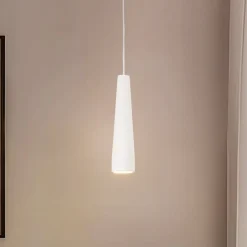 Hængelampe Lectra i keramik i kegleform^SOLLUX LIGHTING Outlet