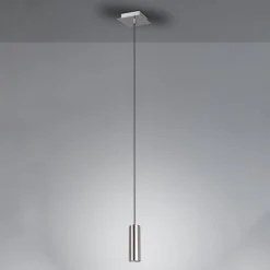 Hængelampe Marley mat nikkel 1 lyskilde^Trio Lighting New