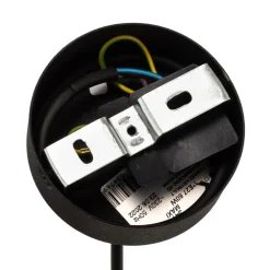 TK Lighting Hængelampe Maxi, Ø 30 cm, 1 lyskilde, glasskærm