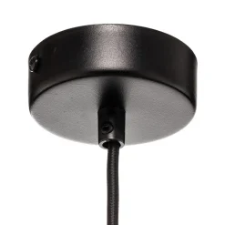 SIGMA Hængelampe Modern C M med trælameller Ø 50 cm