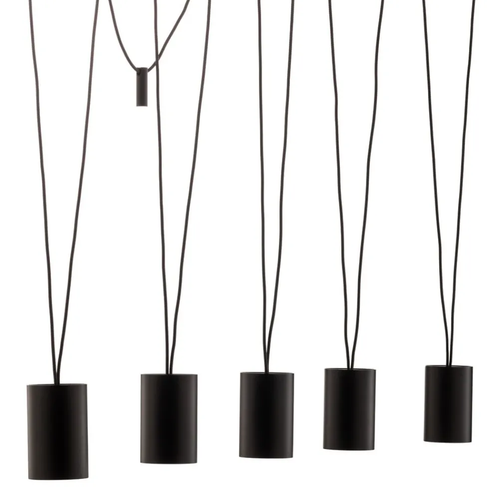 Hængelampe More Tone, sort/guld, 5 lyskilder^Nowodvorski Lighting Outlet