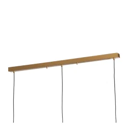 Hængelampe Muba, gammel messing, længde 120 cm, metal^Opviq Sale