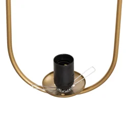 Hængelampe Mudoni, guld/hvid, glas, metal, E27^Opviq Best