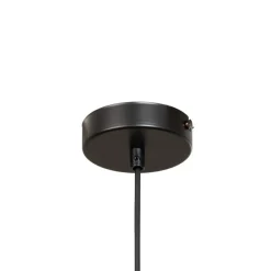 Luminex Hængelampe Plato, sort, metal, Ø 38 cm, E27