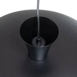 Luminex Hængelampe Plato, sort, metal, Ø 38 cm, E27