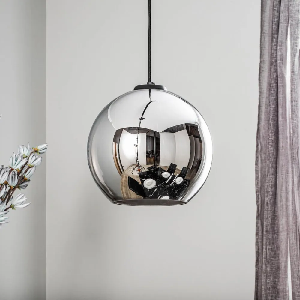 Hængelampe Polaris, spejlglas, krom^Nowodvorski Lighting New