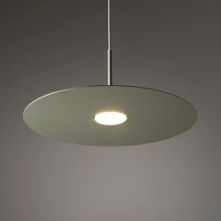 Nowodvorski Lighting Hængelampe Simone, stål, salviegrøn, Ø 40 cm, GX53