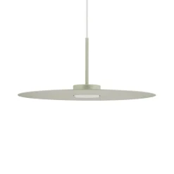 Nowodvorski Lighting Hængelampe Simone, stål, salviegrøn, Ø 40 cm, GX53