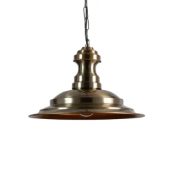 Opviq Hængelampe Sivani MR-637, antik guld, metal, Ø 39 cm