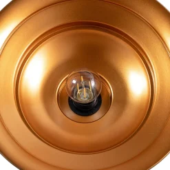 Opviq Hængelampe Sivani MR-637, antik guld, metal, Ø 39 cm