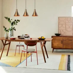 Opviq Hængelampe Sivani MR-314, antik guld, jern 3 lyskilder lineær