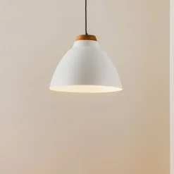 Luminex Pendellamper>Hængelampe Skal, hvid