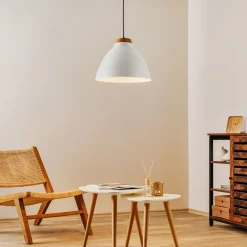 Luminex Pendellamper>Hængelampe Skal, hvid