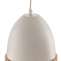 Hængelampe Studio med trædekor 3 lyskilder hvid^Eko-Light Best