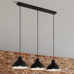 Luminex Pendellamper|Pendellamper>Hængelampe Sven, 3 lyskilder, sort