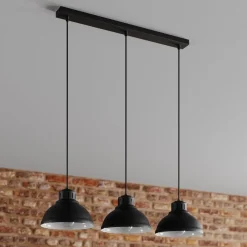 Luminex Pendellamper|Pendellamper>Hængelampe Sven, 3 lyskilder, sort