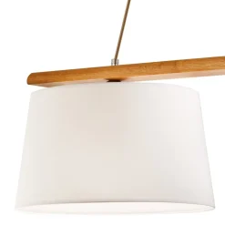 Hængelampe Sweden, 2 lyskilder, rustik eg^Lamkur Hot