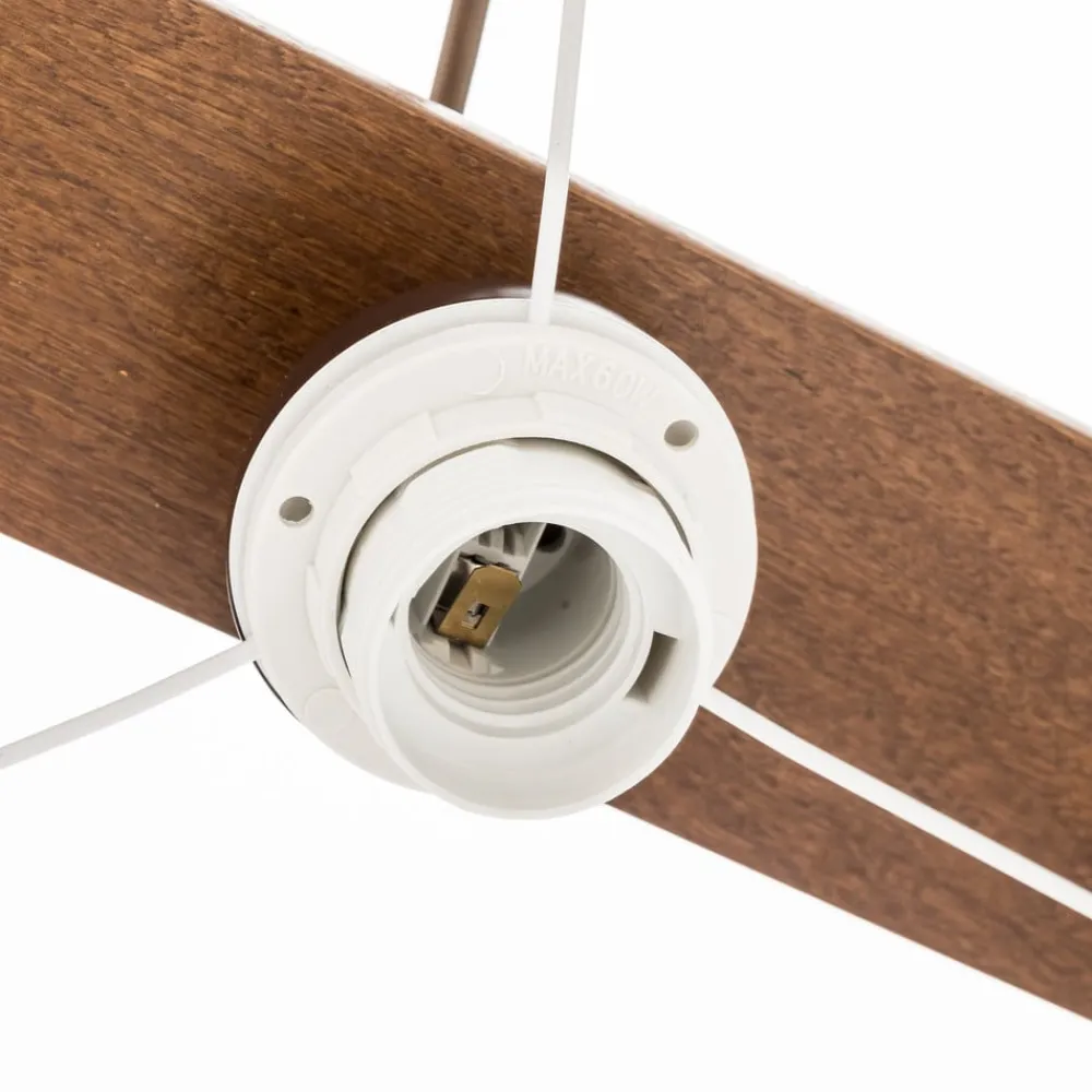 Hængelampe Sweden, 2 lyskilder, rustik eg^Lamkur Hot