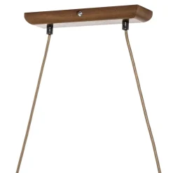 Hængelampe Sweden, 2 lyskilder, rustik eg^Lamkur Hot