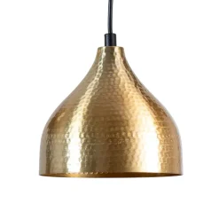 Hængelampe Tattoo 6214, guldfarvet metal 3 lyskilder lineær^Opviq New