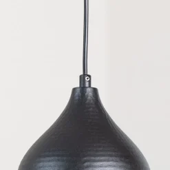 Hængelampe Tattoo 6201 3-lys rondel sort/guld^Opviq New